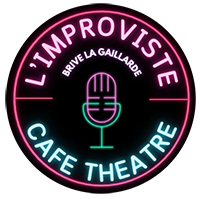 Logo Limproviste de Brive - Café Théatre - logo rond 200x200
