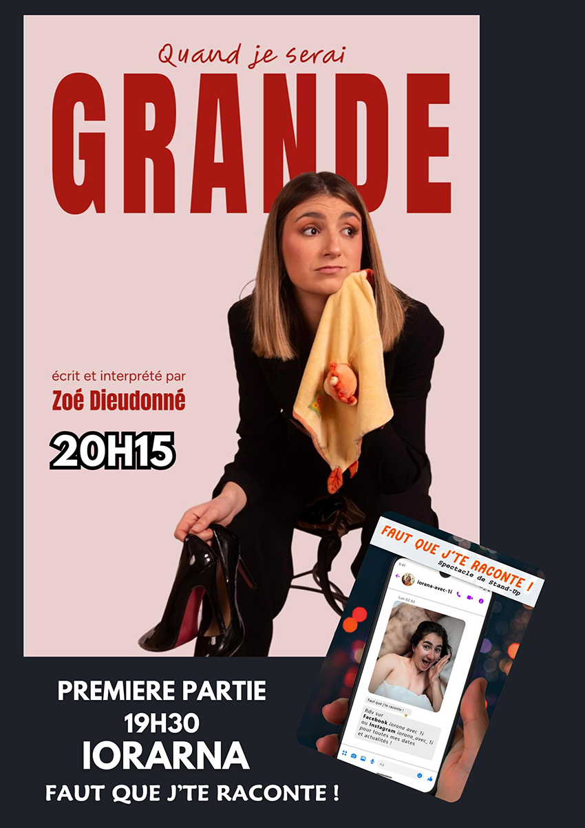 zoé Dieudonné l'improviste Brive