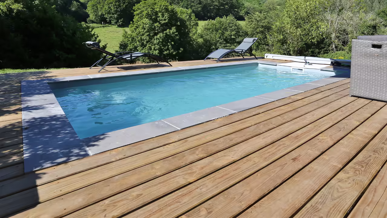 Aménagement piscine Teissière de Cornet