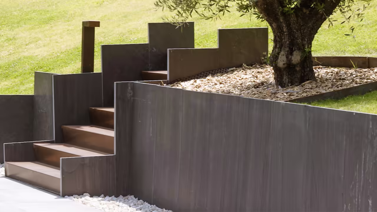 mur de soutènement - soutien de terre